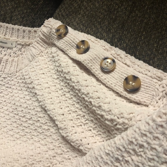 The condition is like new. Crop or short, I believe it’s a crocheted Sweater. - Picture 4 of 5
